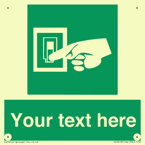 Custom Light Switch Sign